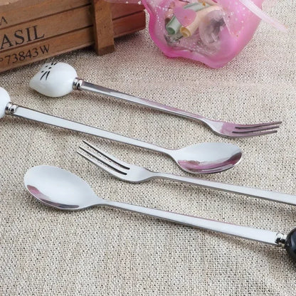 Merry Christmas Spoons for Party, Tableware Ornaments, Christmas Decorations for Home, Xmas Gifts, 2023 New Year