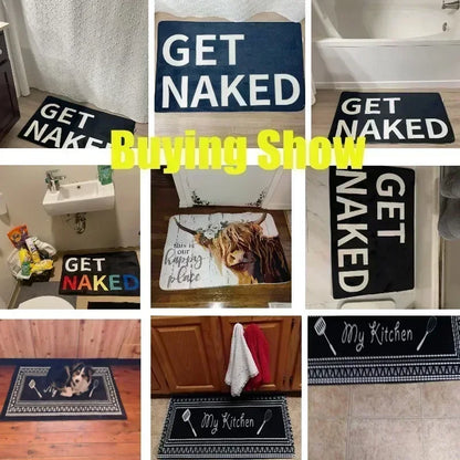 Funny Welcome Mats Please Take Off Your Shoes Floor Decorative Carpet Non-slip Easy Clean Rug Room Home Office Washable Doormats